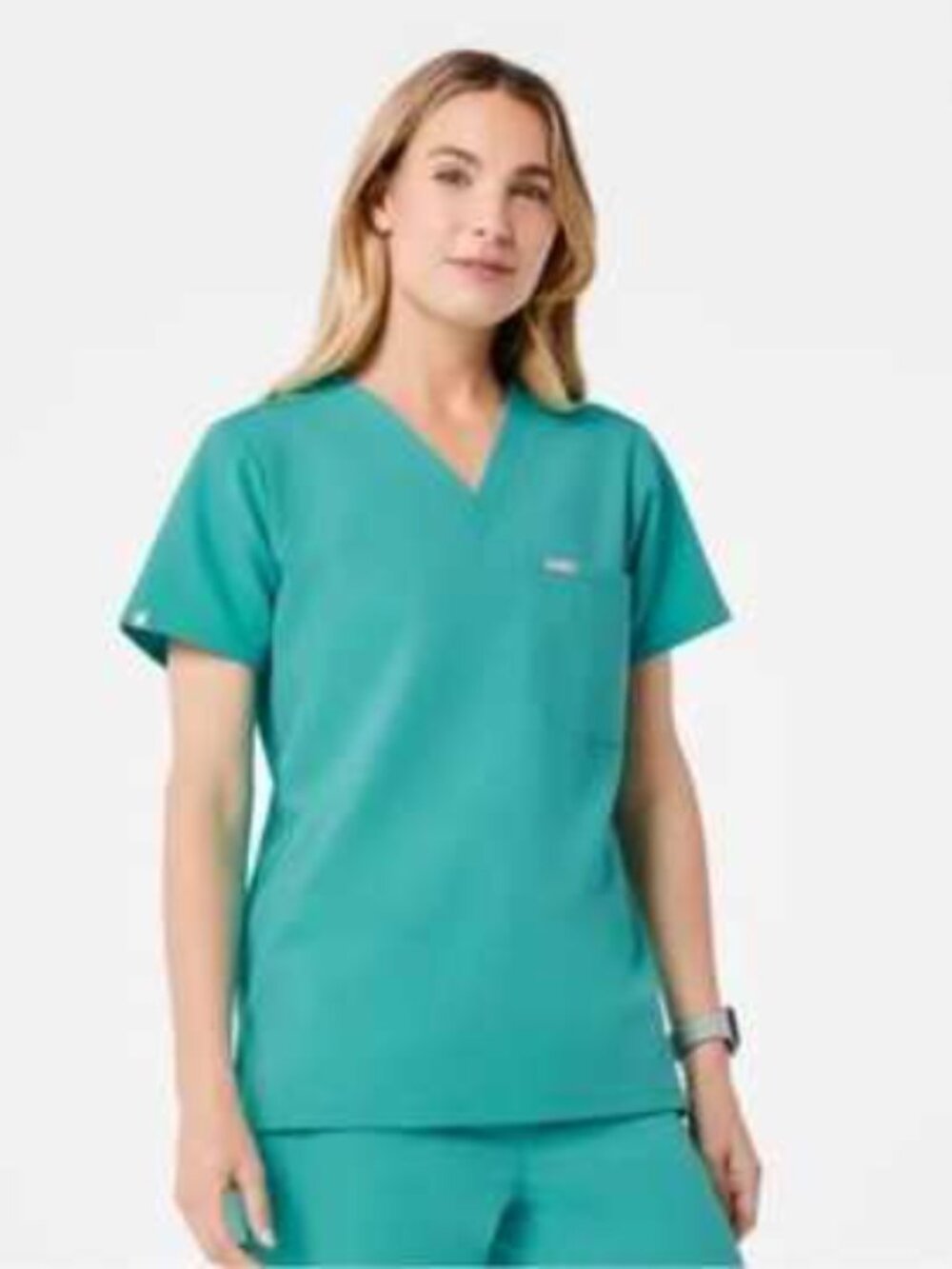 Catarina One-Pocket Scrub Top (colour: oasis)